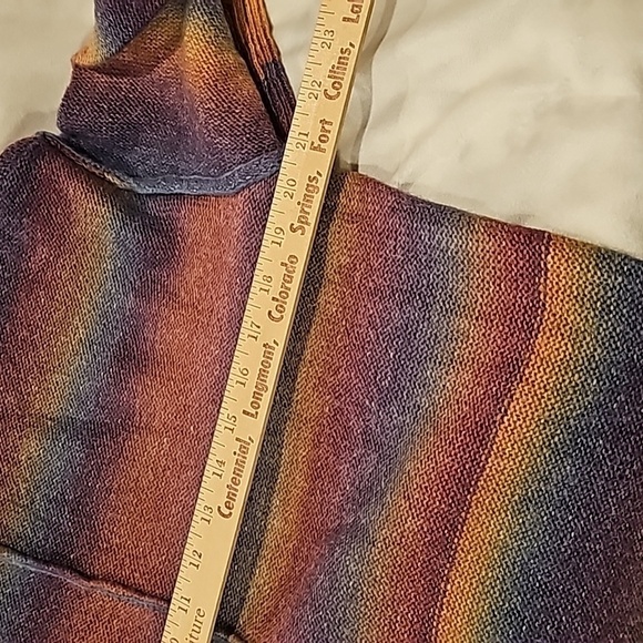 Beach lunch lounge collection multi color sweater ladies large great condition - Picture 10 of 12